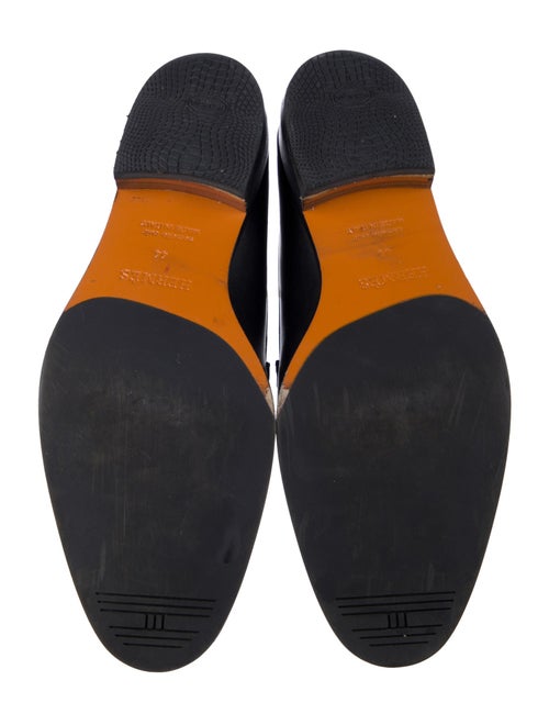 Hermès Monterey Calfskin Dress Loafers