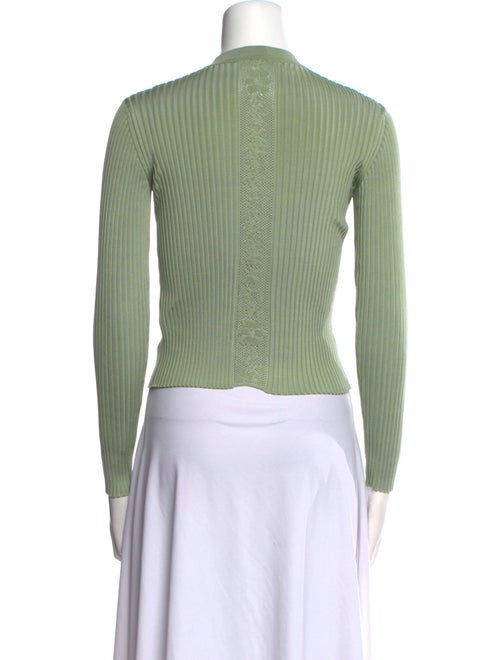 Hermès Silk Mock Neck Crop Top