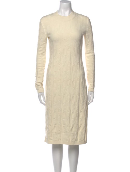 Hermès Virgin Wool Knee-Length Dress
