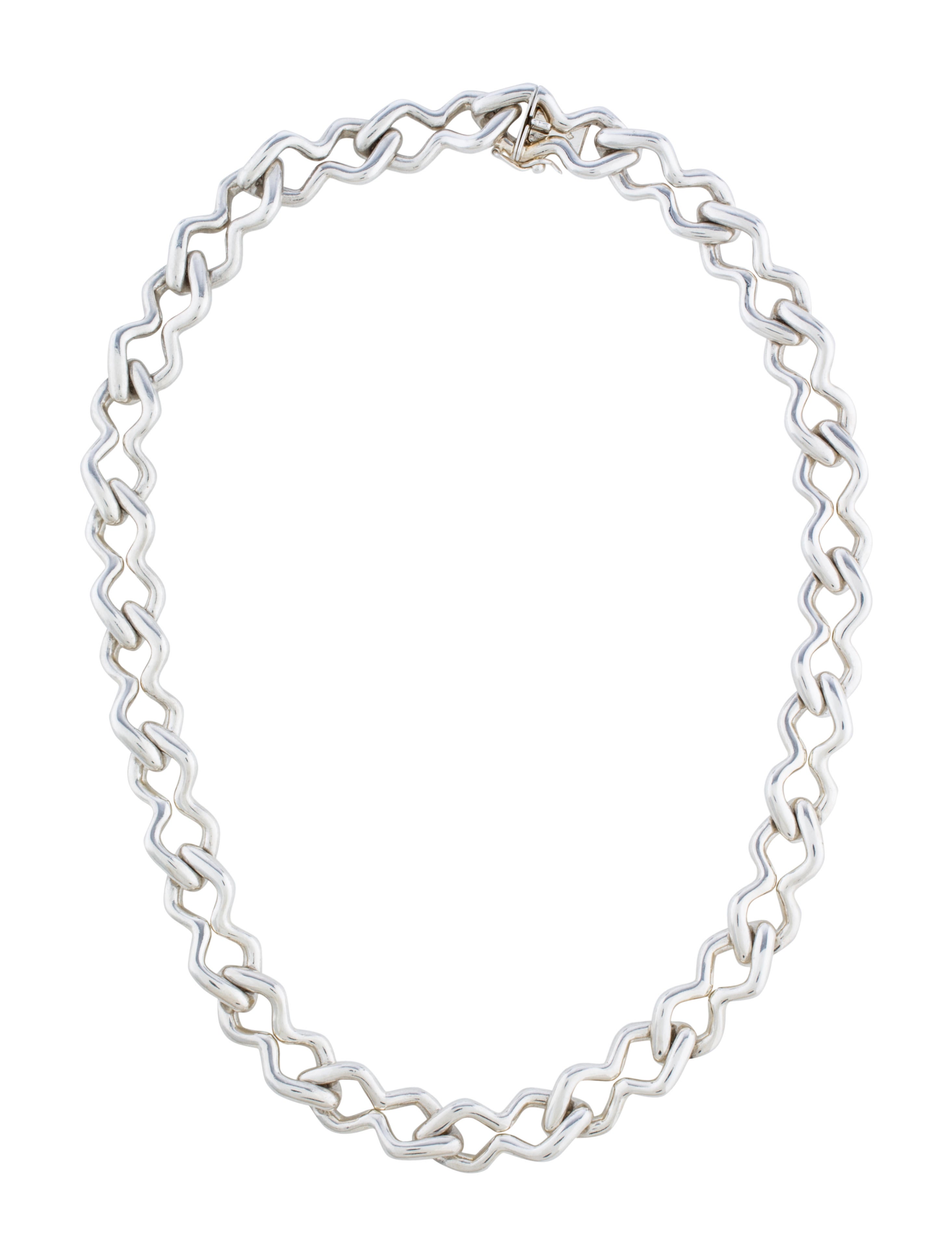 Hermès Link Chain Necklace Necklaces HER77969 The RealReal