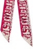 Hermès Alphabet III Silk Twilly Scarf