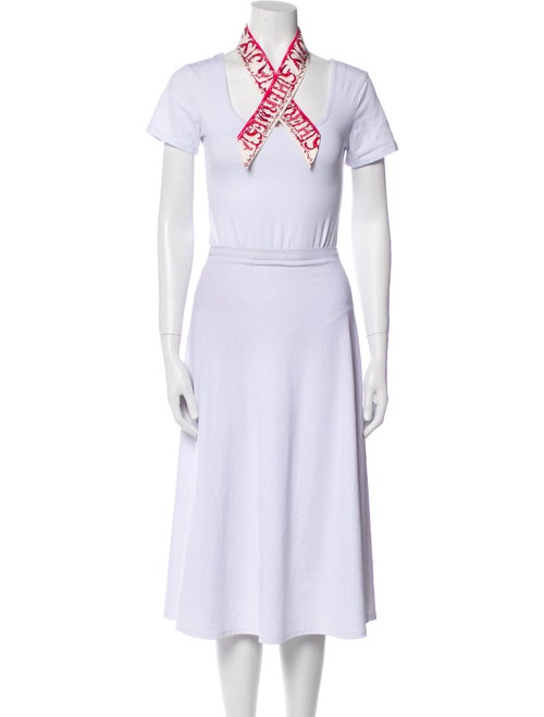 Hermès Alphabet III Silk Twilly Scarf