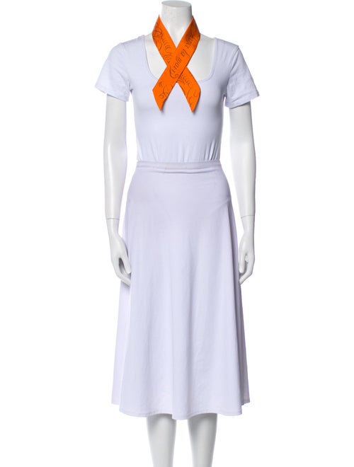 Hermès Exercices pour Former la Main Silk Twilly Scarf