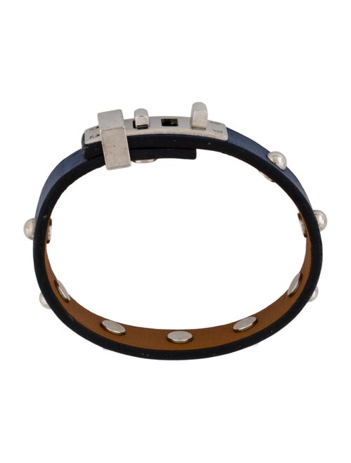 Hermès Mini Dog Clous Carres Bracelet