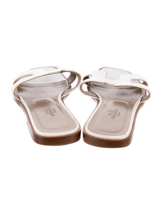 Hermès Oran Calfskin Slides