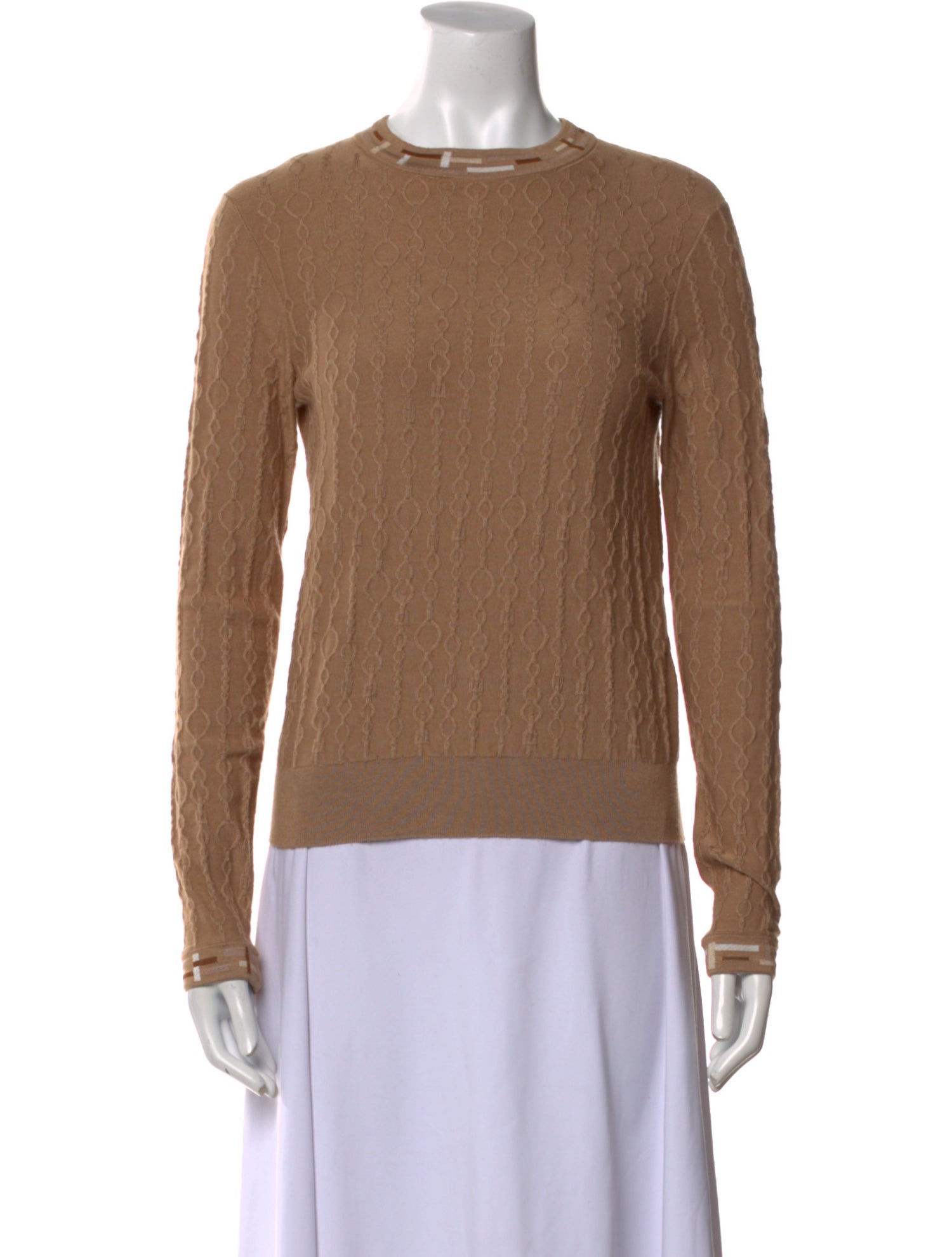 Hermès Cashmere Crew Neck Sweater