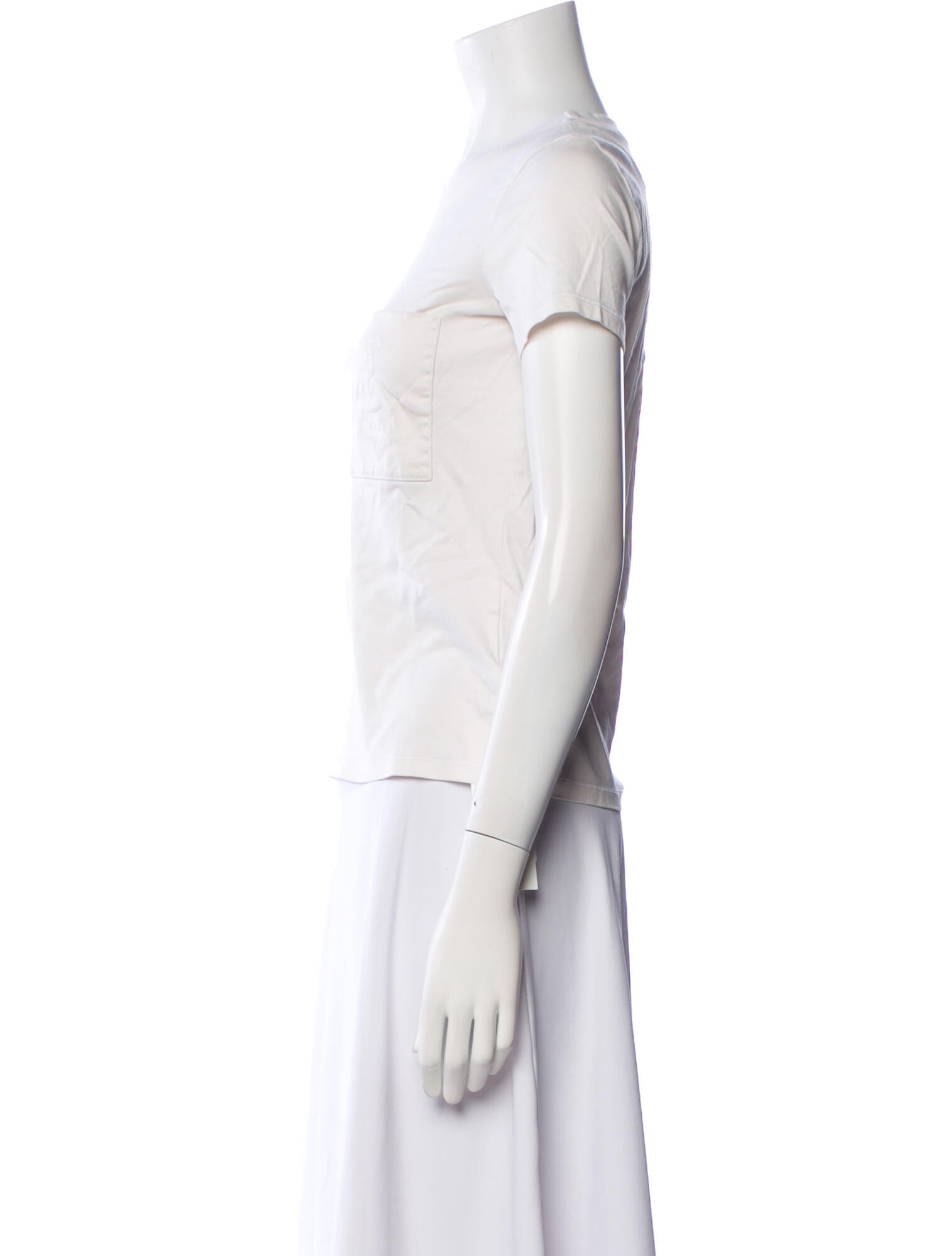 Hermès Bateau Neckline Short Sleeve T-Shirt