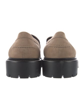 Hermès Icone Suede Loafers