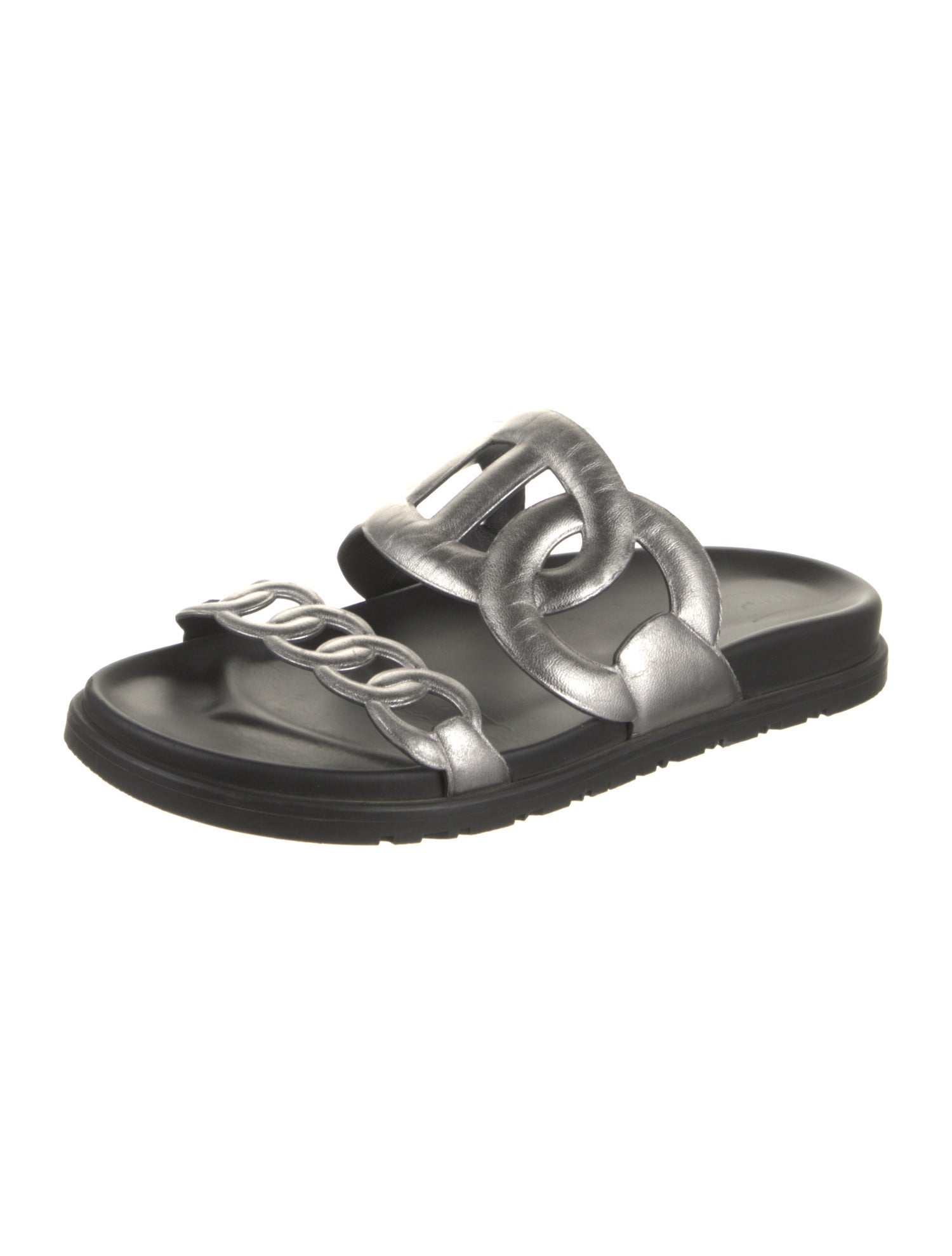 Hermès Extra Chaîne d'Ancre Insignia Slides