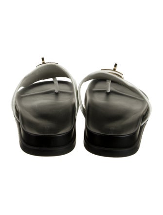 Hermès Empire Leather Slides