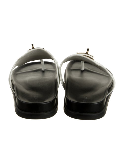 Hermès Empire Leather Slides