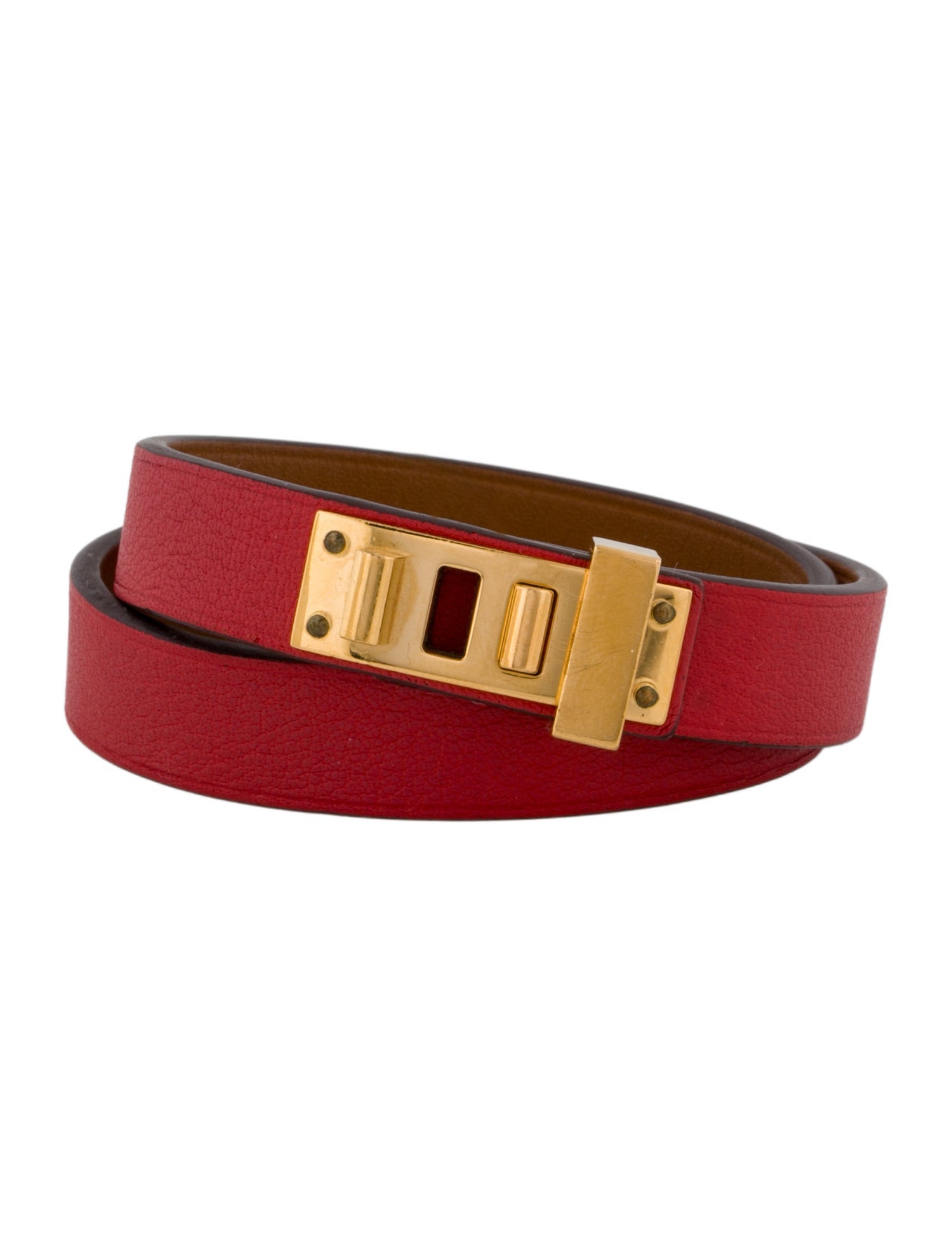 Hermès Mini Dog Double Tour Bracelet