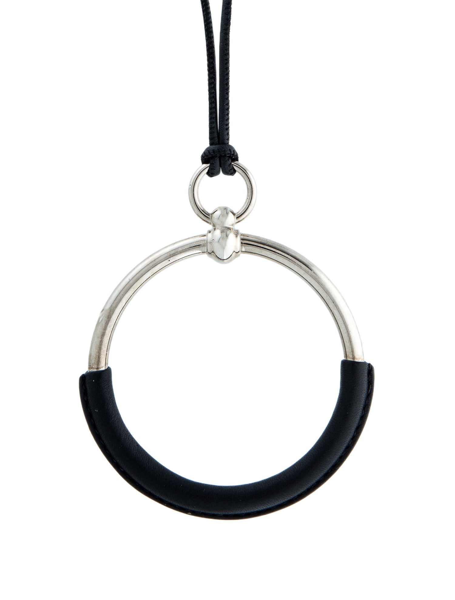 Hermès Loop Pendant Necklace