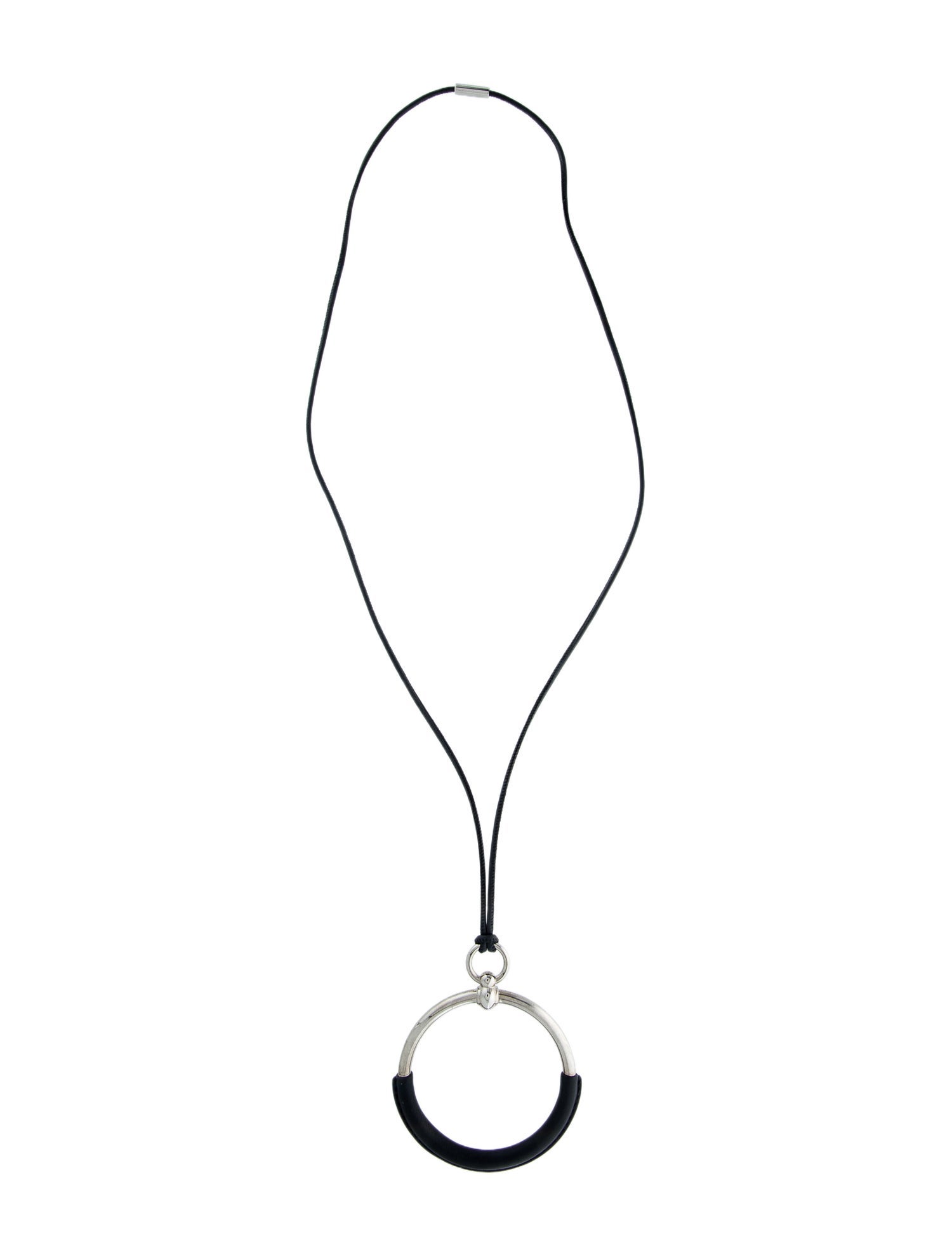 Hermès Loop Pendant Necklace