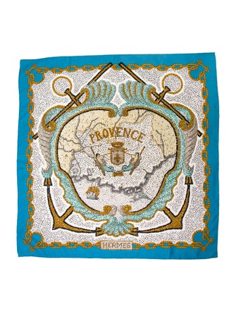 Hermès Provence Silk Scarf