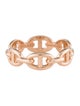 Hermès 18K Chaine d'Ancre Enchainee Ring, Small Model
