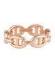 Hermès 18K Chaine d'Ancre Enchainee Ring, Small Model