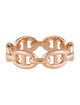 Hermès 18K Chaine d'Ancre Enchainee Ring, Small Model