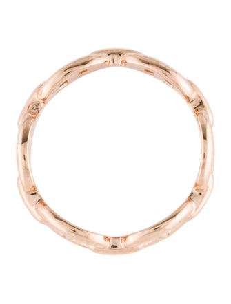 Hermès 18K Chaine d'Ancre Enchainee Ring, Small Model