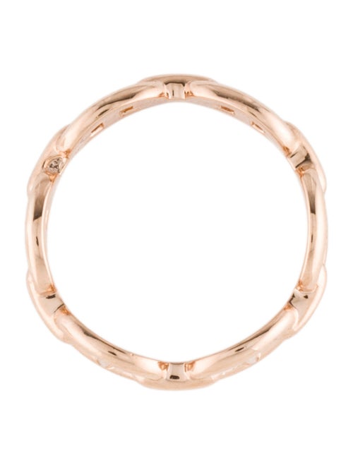 Hermès 18K Chaine d'Ancre Enchainee Ring, Small Model