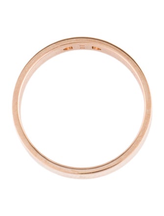 Hermès 18K Diamond H d'Ancre Ring, Small Model