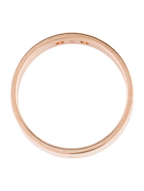 Hermès 18K Diamond H d'Ancre Ring, Small Model