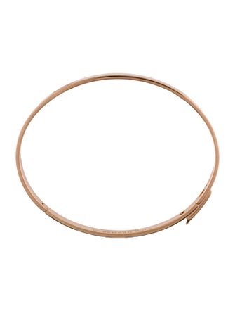 Hermès 18K Diamond H d'Ancre Bracelet, Small Model