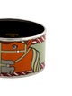 Hermès Extra Wide Enamel Bangle Bracelet