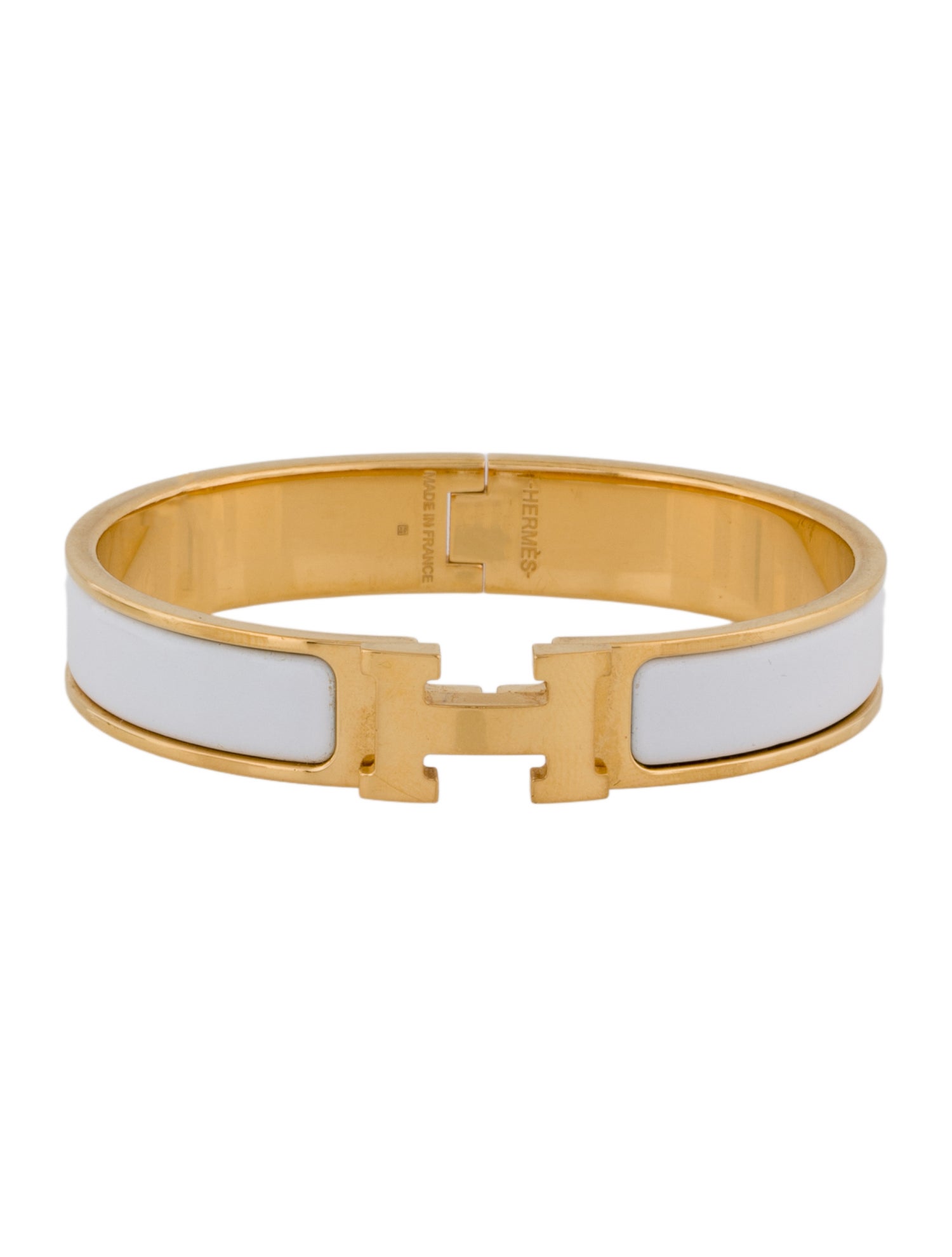 Hermès Enamel Clic H Bracelet