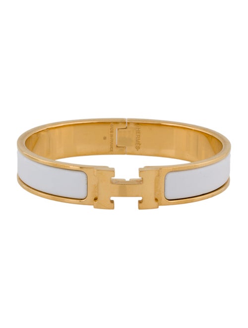 Hermès Enamel Clic H Bracelet