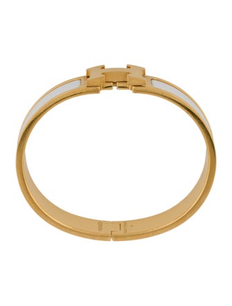 Hermès Enamel Clic H Bracelet