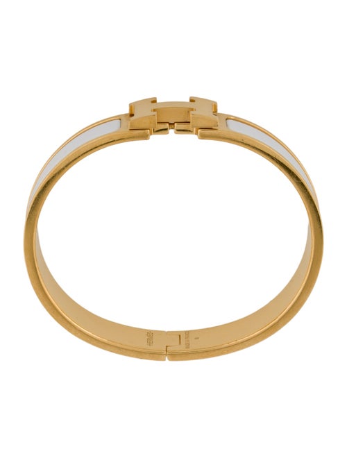 Hermès Enamel Clic H Bracelet
