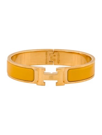 Hermès Enamel Clic H Bracelet