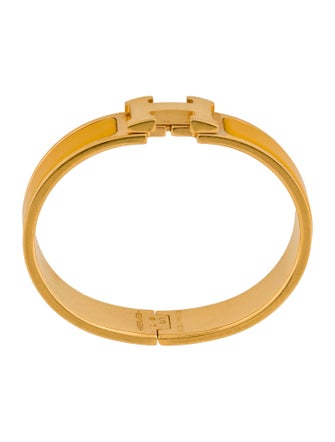 Hermès Enamel Clic H Bracelet