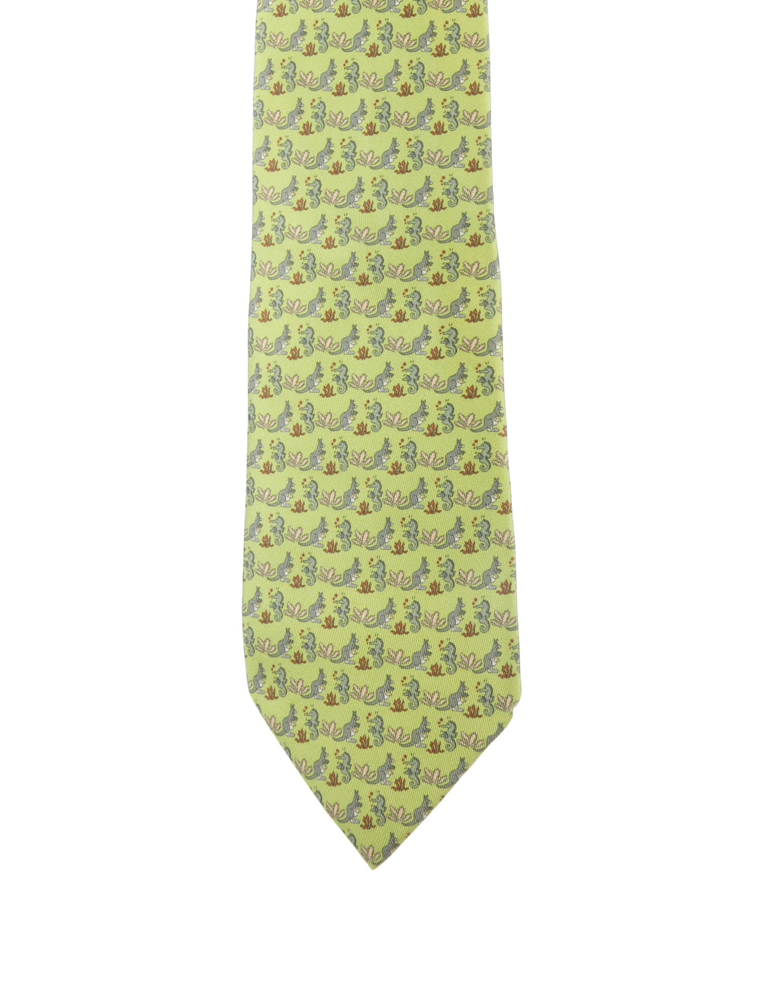 Hermès Silk Patterned Tie