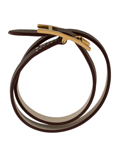 Hermès Behapi Double Tour Wrap Bracelet