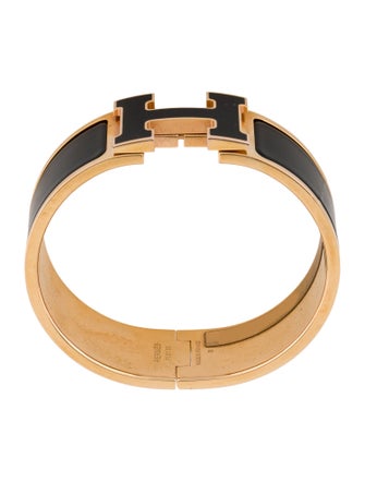 Hermès Enamel Turnlock Clic Clac H Bracelet