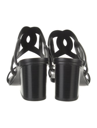 Hermès Lipari 70 Leather Slides