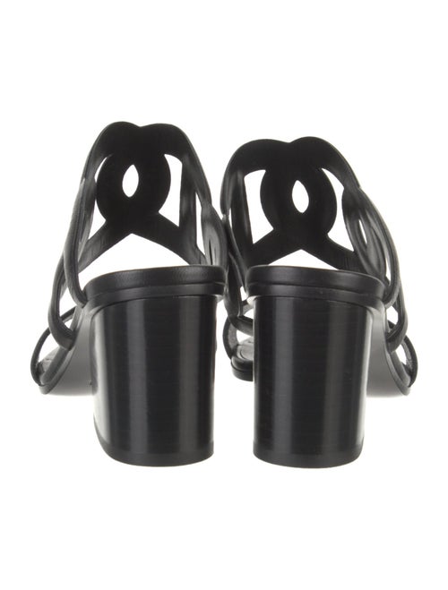 Hermès Lipari 70 Leather Slides