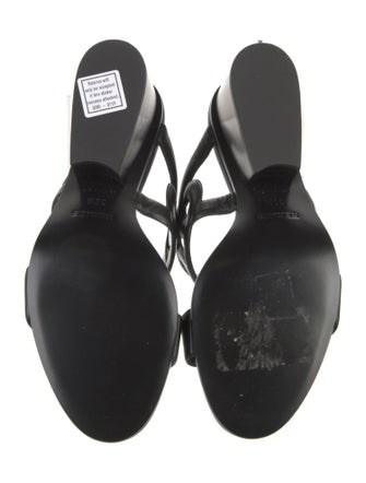 Hermès Lipari 70 Leather Slides