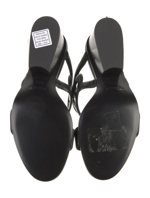 Hermès Lipari 70 Leather Slides