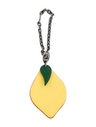Hermès Chevre Mysore Lemon Bag Charm
