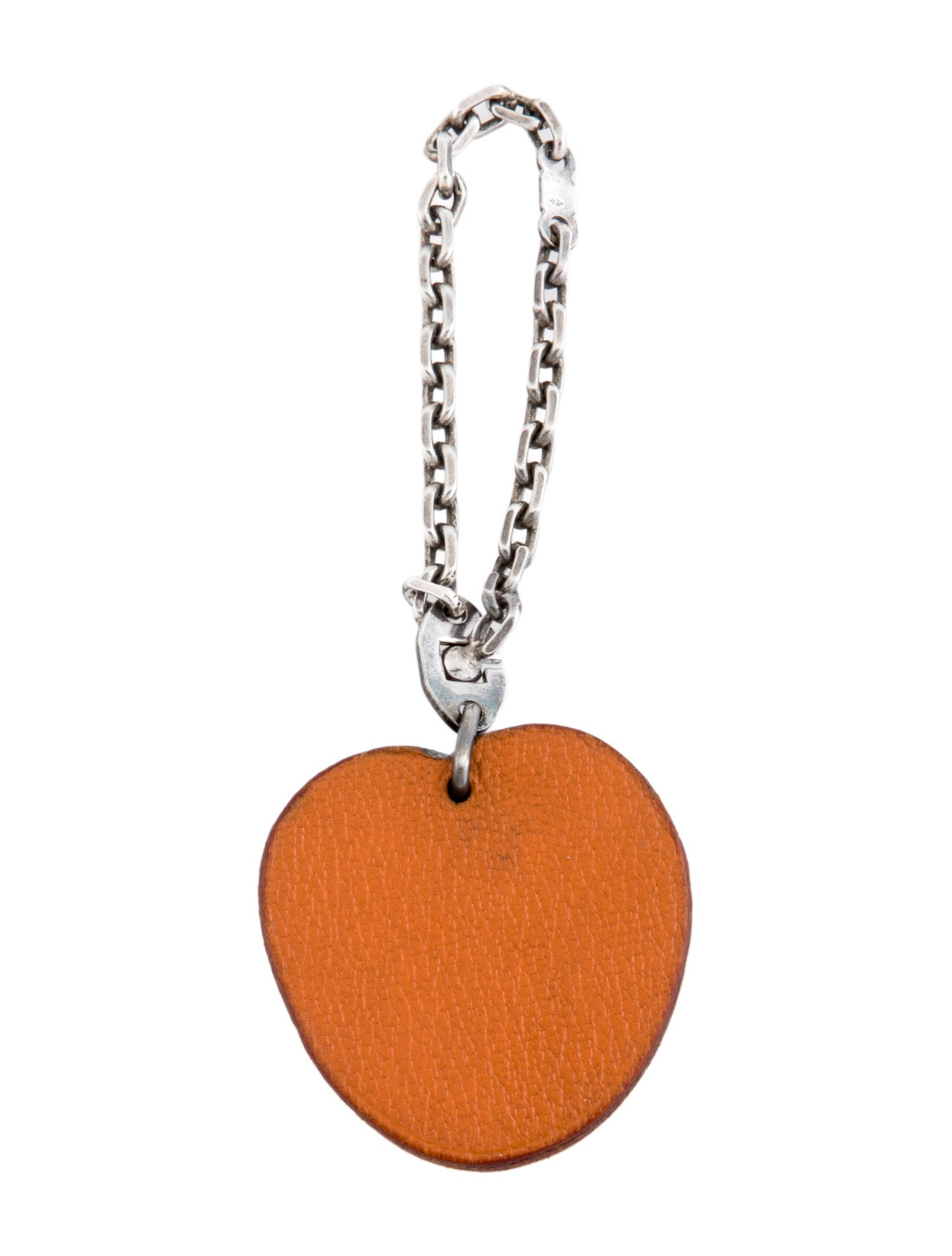 Hermès Chevre Mysore Orange Bag Charm