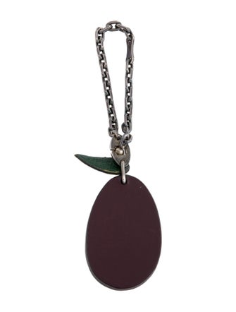 Hermès Eggplant Bag Charm