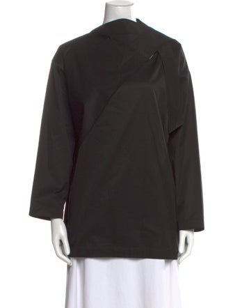 Hermès Cowl Neck Long Sleeve Sweatshirt