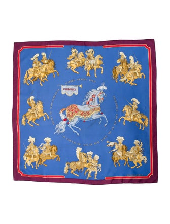 Hermès Carrousel Silk Scarf