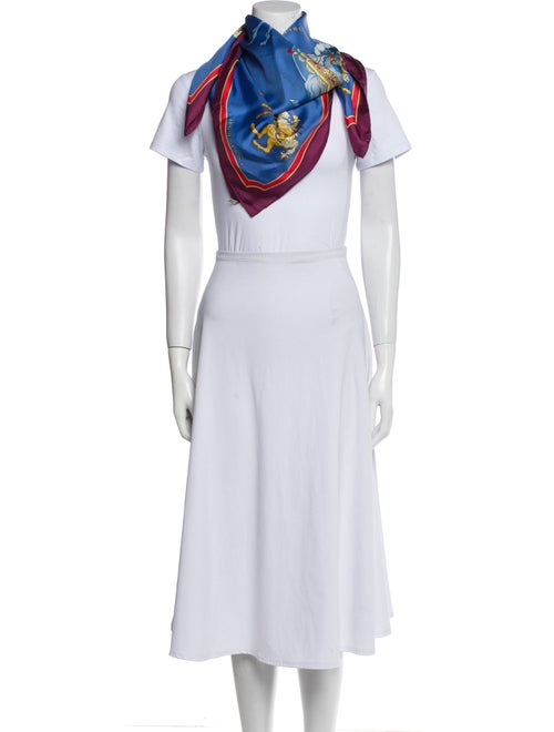 Hermès Carrousel Silk Scarf