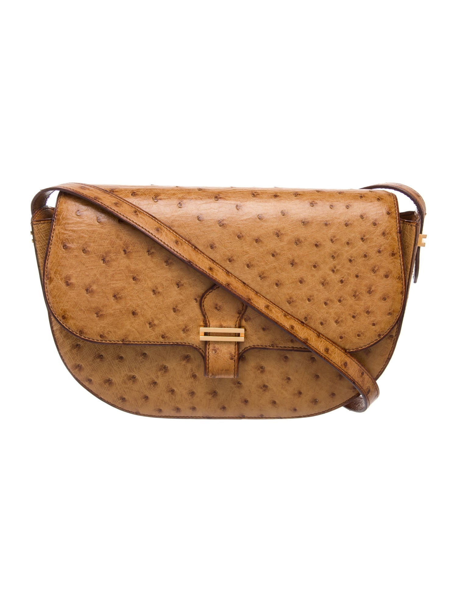 Hermès Ostrich Shoulder Bag