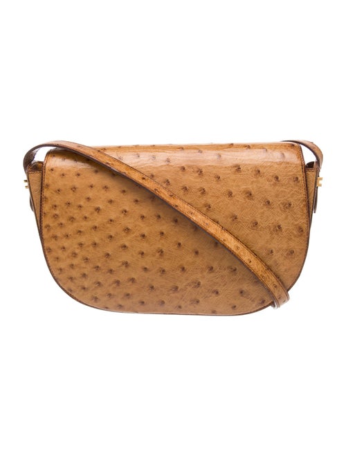 Hermès Ostrich Shoulder Bag