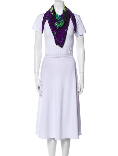 Hermès Kelly en Caleche Jersey Silk Scarf